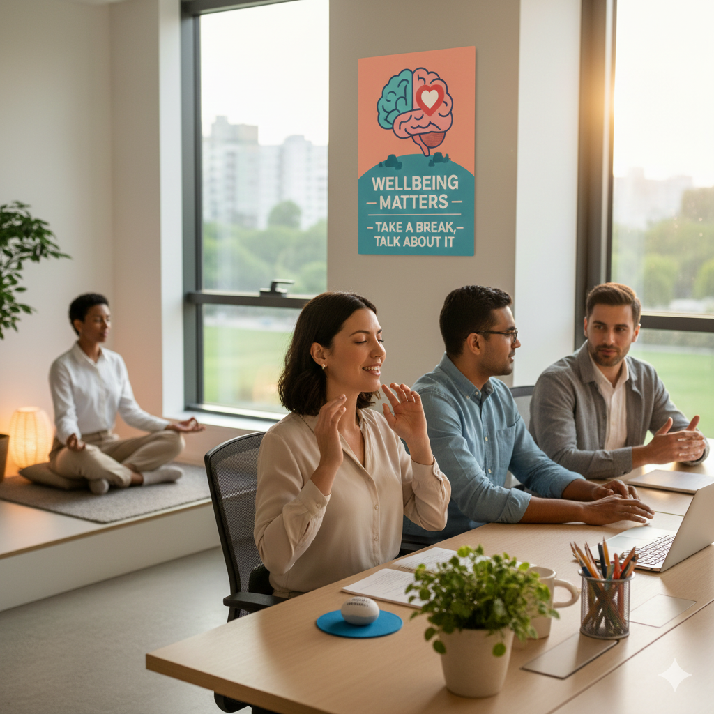 تصویر مقاله: سلامت روان در محیط کار؛ ضرورتی انکارناپذیر در دنیای امروز